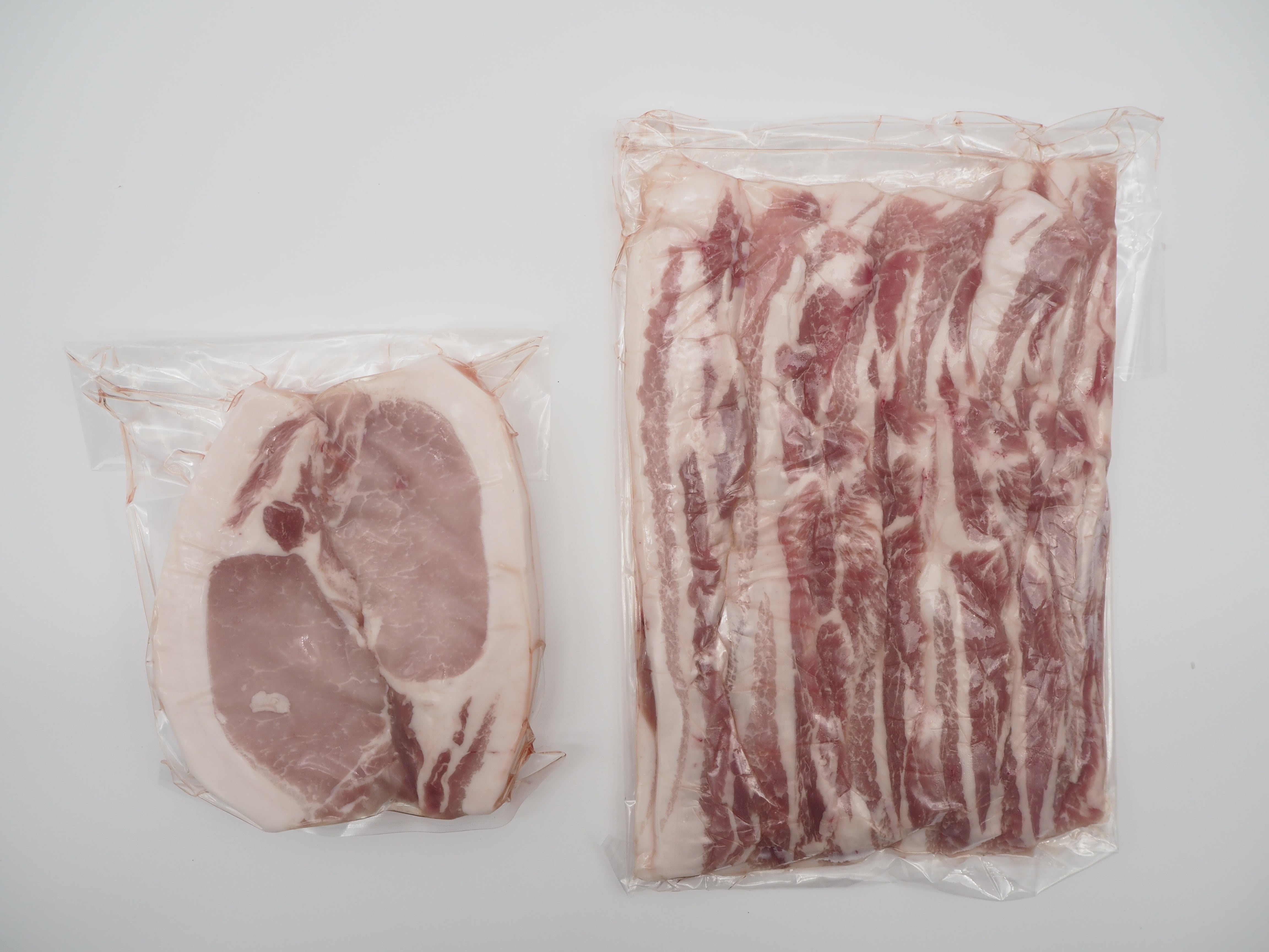 湘南みやじ豚食べ比べセット【ロース400g・バラ400g】 – ハックツ！藤沢